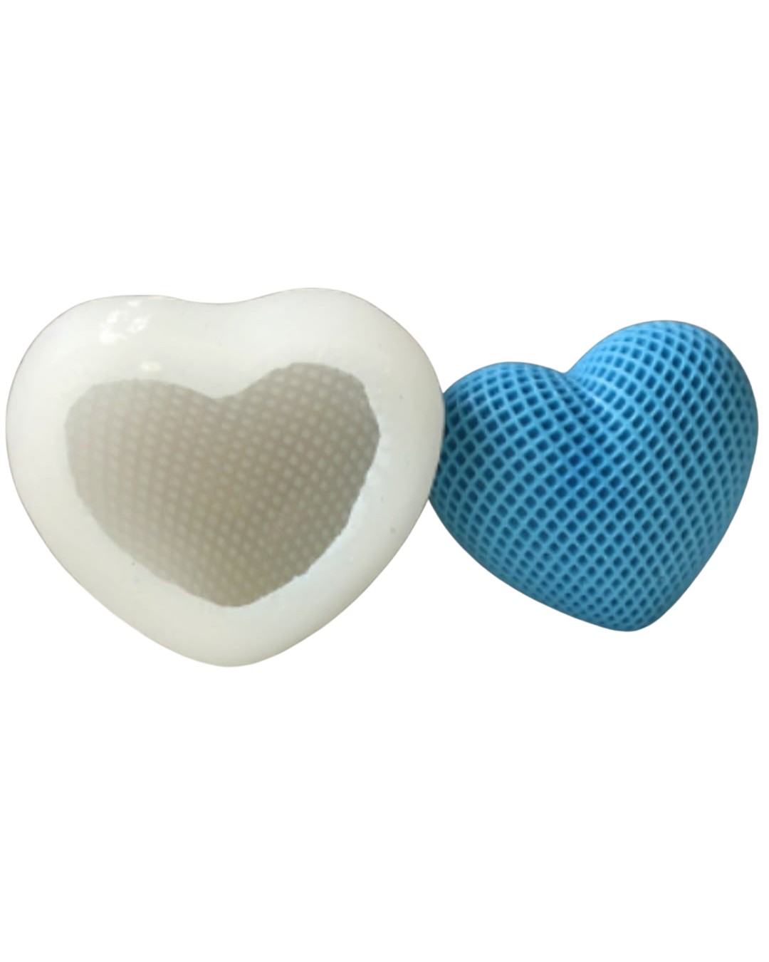 Molde corazón de malla H-0190-2
