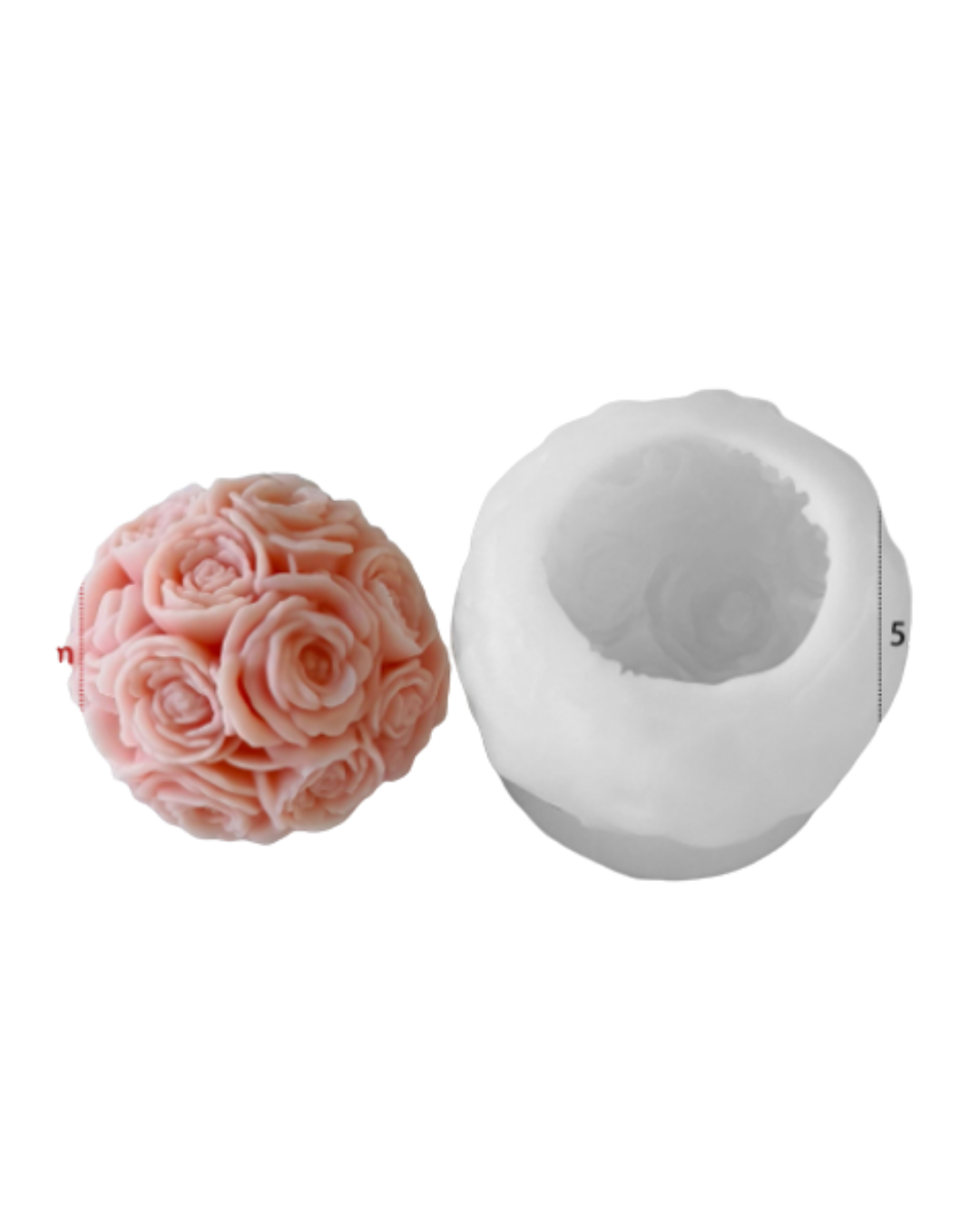 Esfera Rosa J-5195