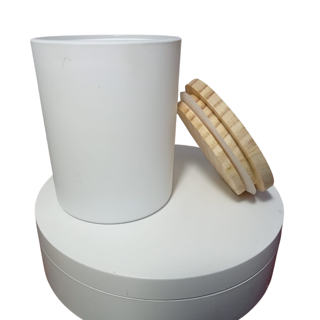 Envase Mate Tapa Madera 190ml