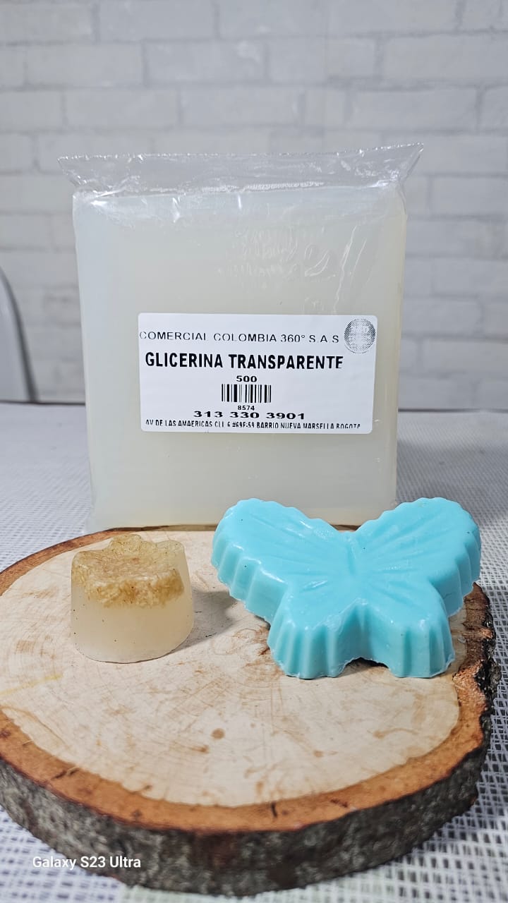 Glicerina Transparente para Jabones