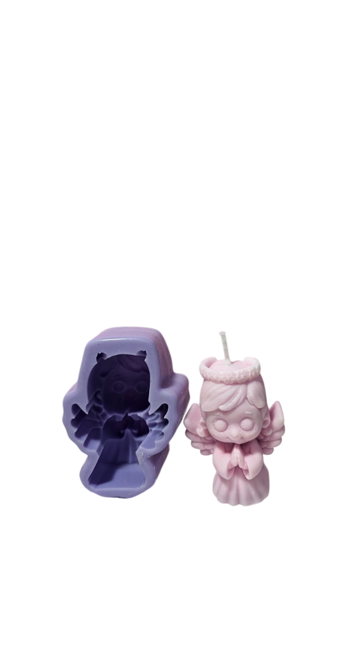 Molde angel niño y niña