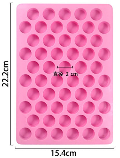 Molde de silicona circulitos mini 50 cav