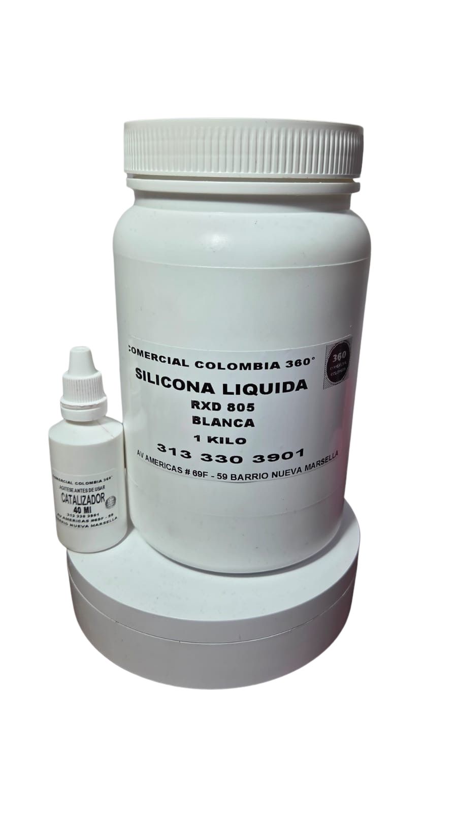 Silicona Rubber para Moldes + Catalizador