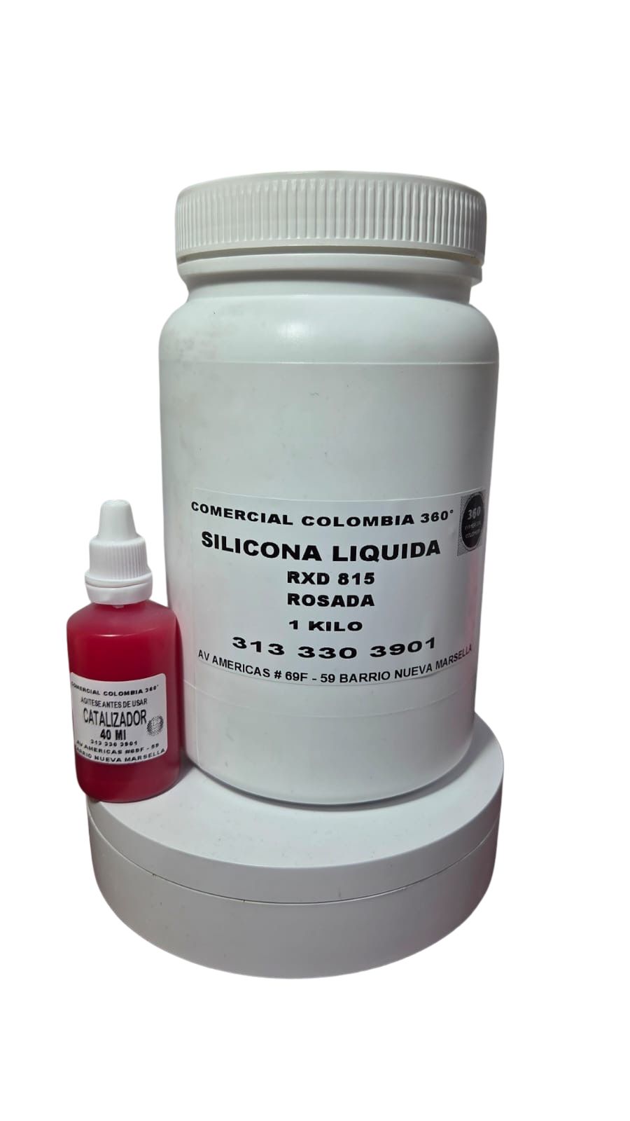 Silicona Rubber para Moldes + Catalizador