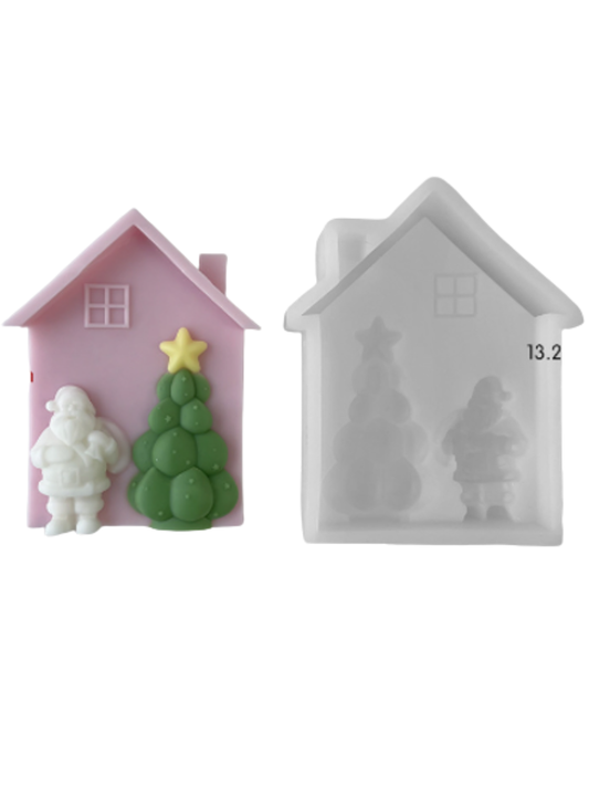 Molde Casa Navidad J-0731