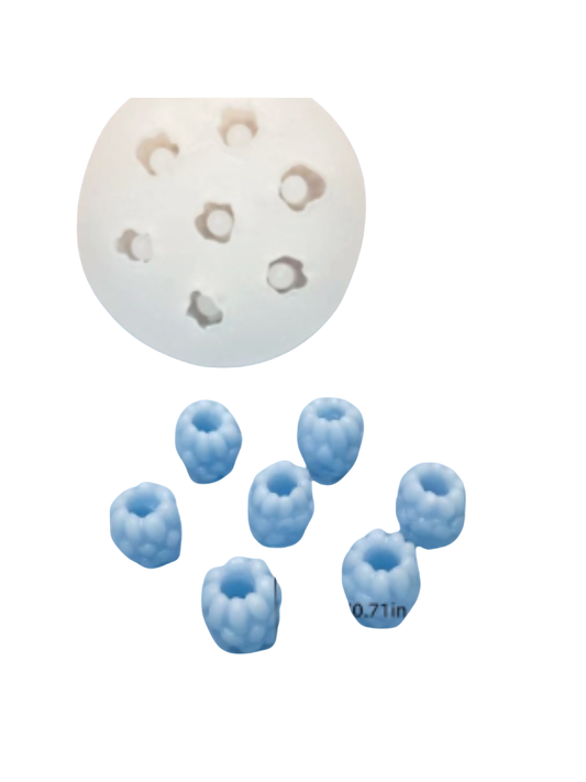Molde de silicona mini moras