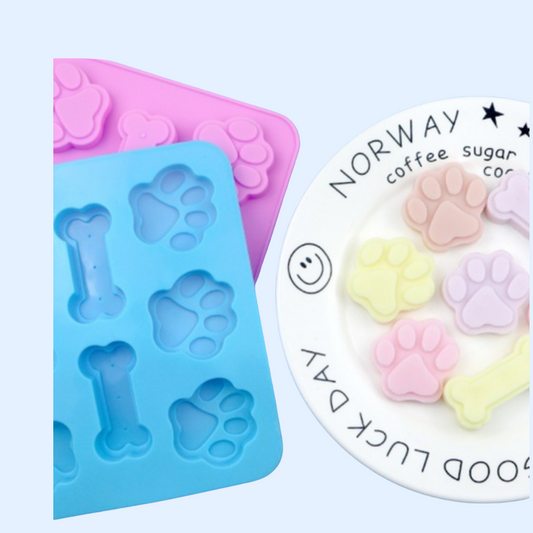 Molde de silicona huesos y patas