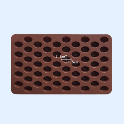 Molde de silicona mini granos de café