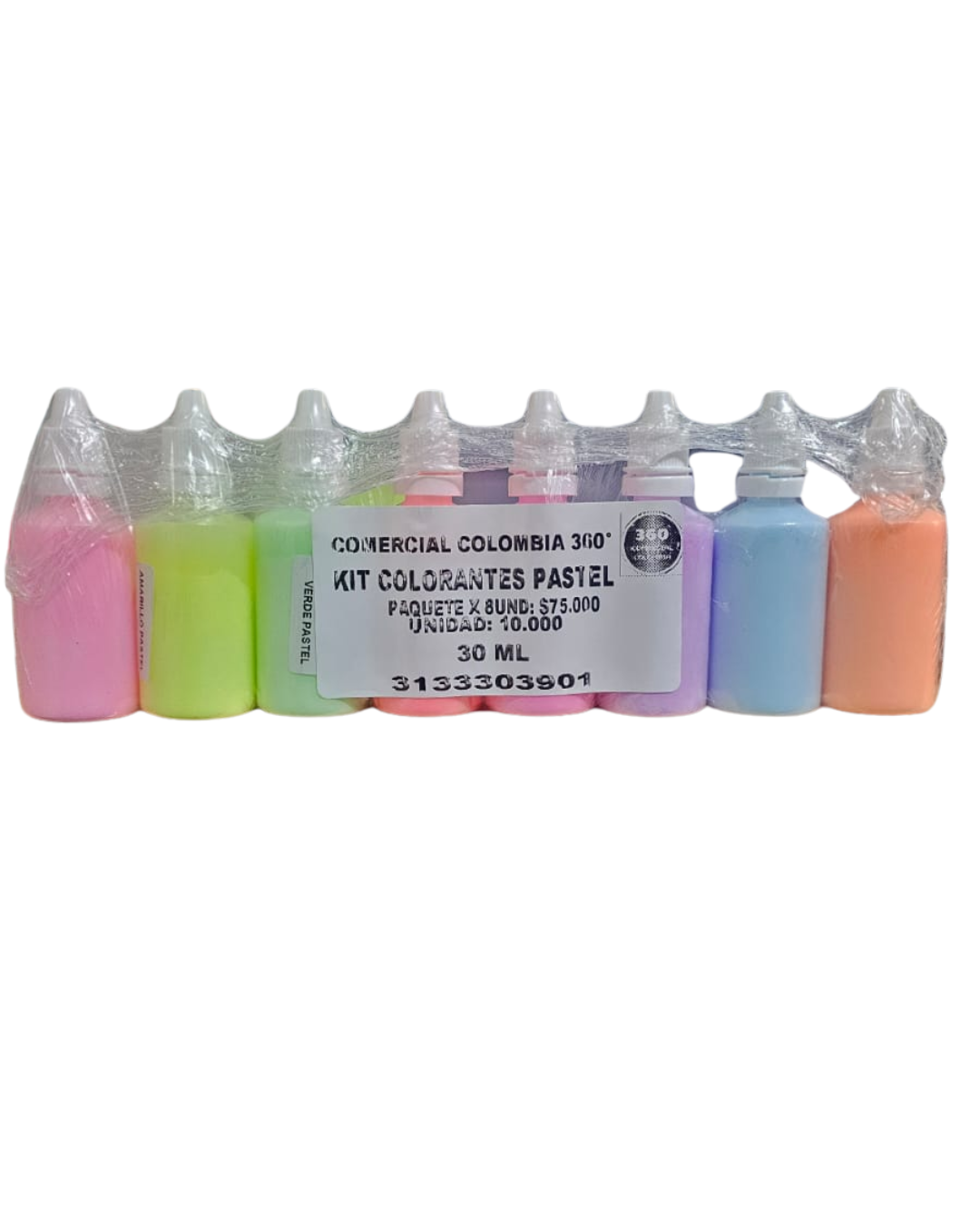 Kit Colorantes Pastel