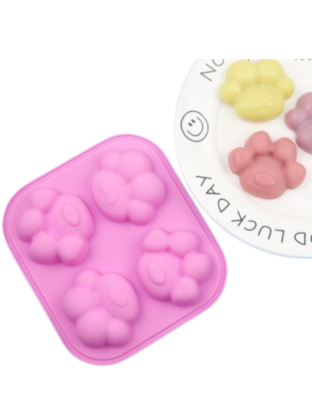 Molde de huellas 4cav