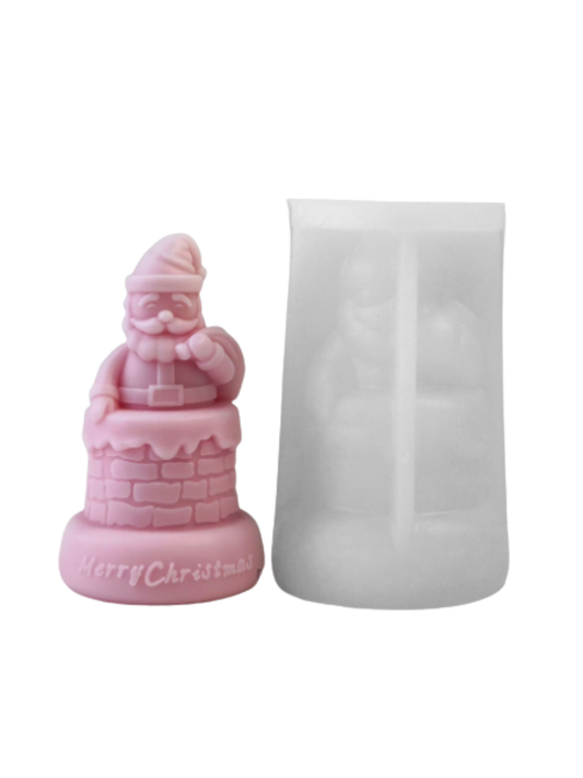 Papá Noel en Chimenea J-5149