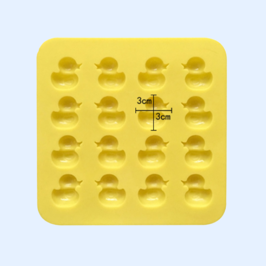 Molde de silicona Mini patos