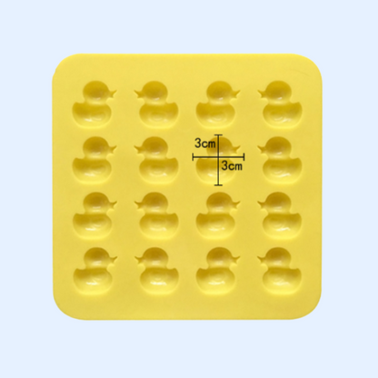 Molde de silicona Mini patos