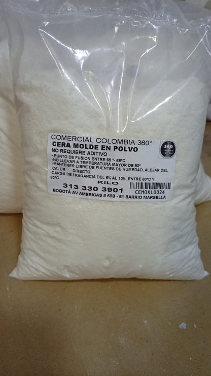 Cera para Molde en Polvo