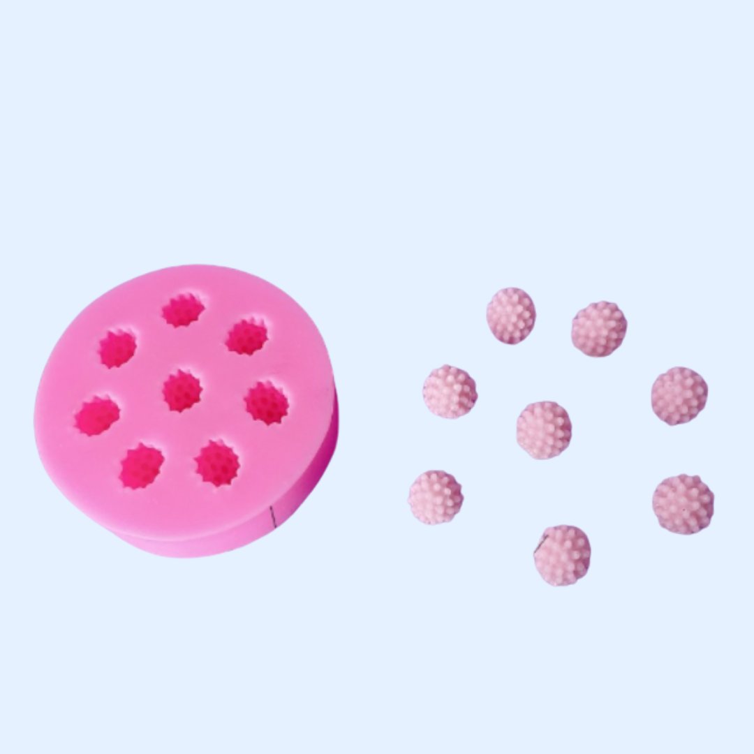Molde de silicona mini frambuesas