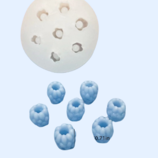 Molde de silicona mini moras