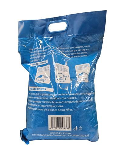 Arena Para Gatos Con Aroma Talco Bebé