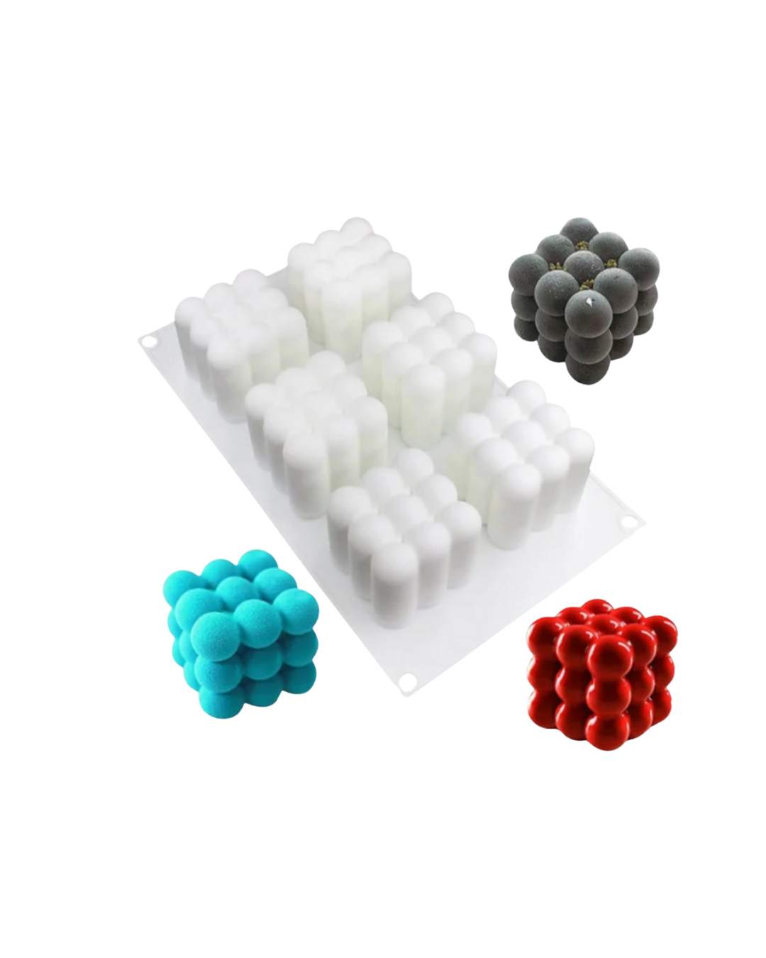 Molde de Cubo x 6 cavidades