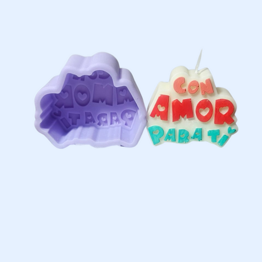 Molde "Con Amor Para ti"