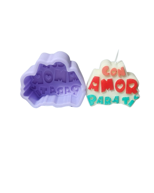 Molde "Con Amor Para ti"