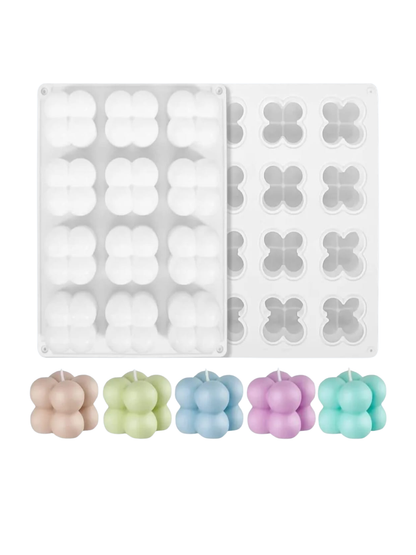 Molde Mini Cubo de 15 Cavidades