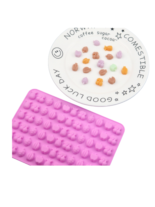 Molde de silicona mini frutas