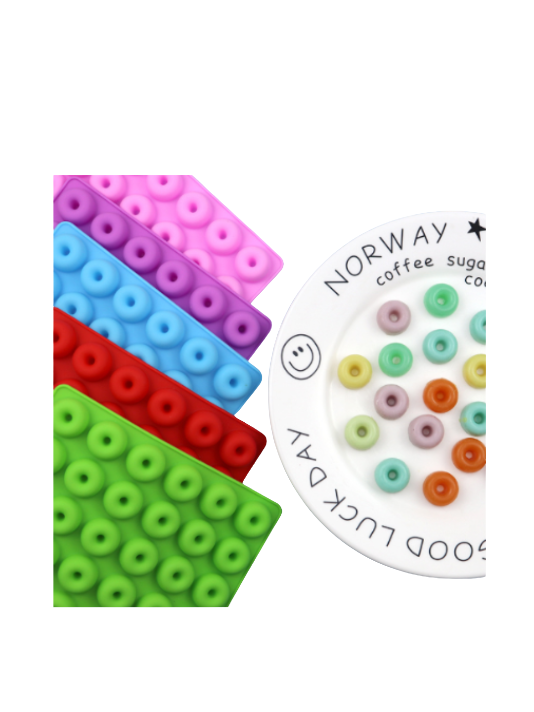 Molde de silicona mini cereal