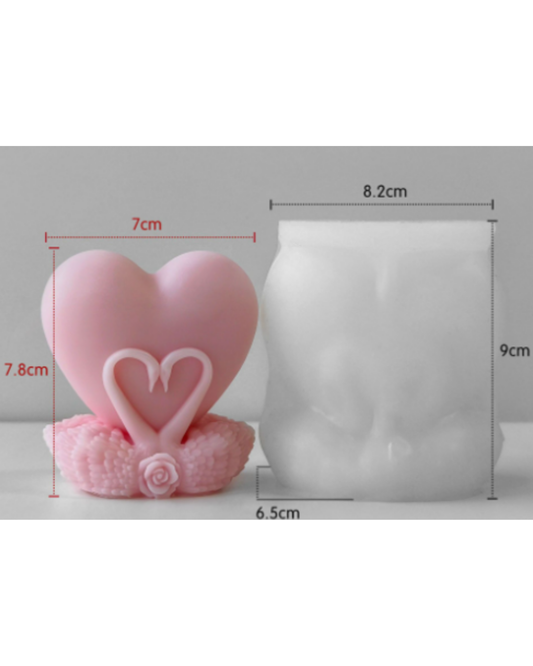 Corazón Cisnes J-5181