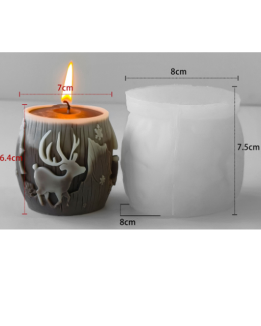 Molde Velón Navidad F-101