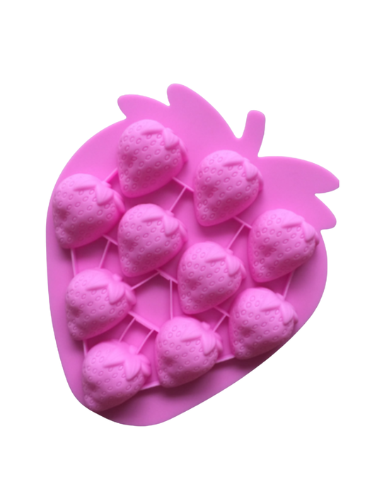 Molde de silicona fresas
