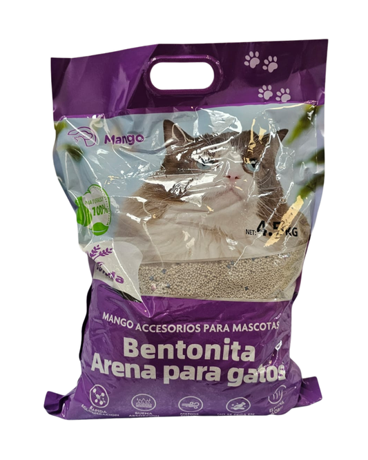 Arena Para Gatos Con Aroma Lavanda