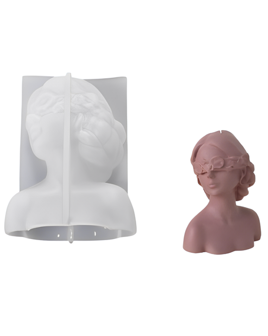 Molde Dama Ojos Vendados