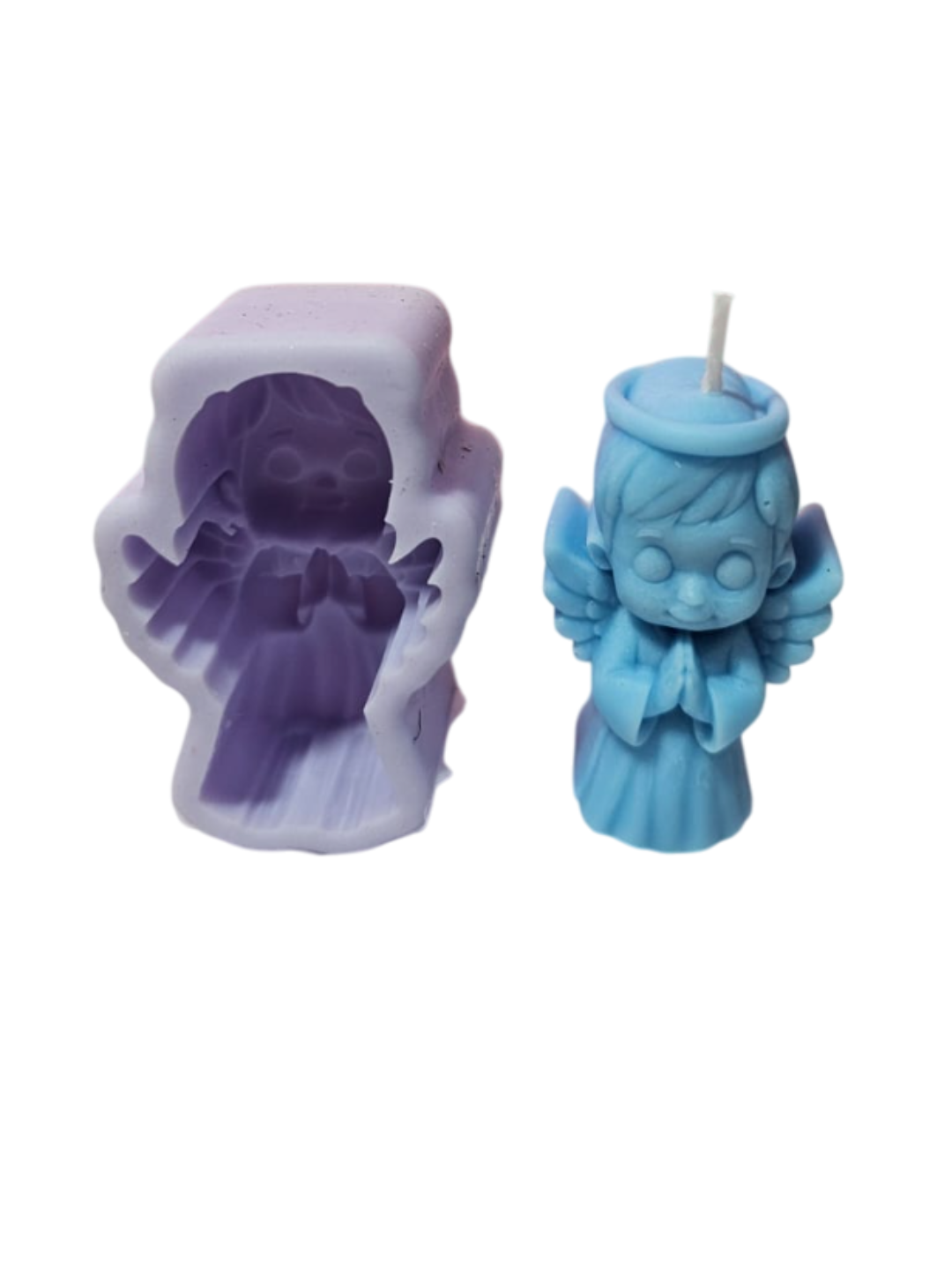 Molde angel niño y niña