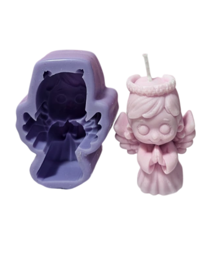 Molde angel niño y niña