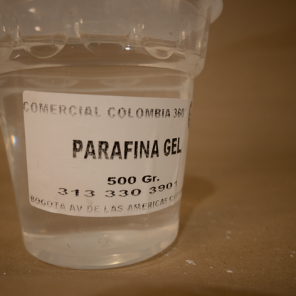 Parafina en gel