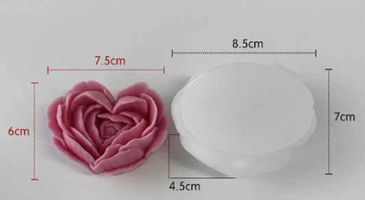 Molde Flor Corazón J-5008