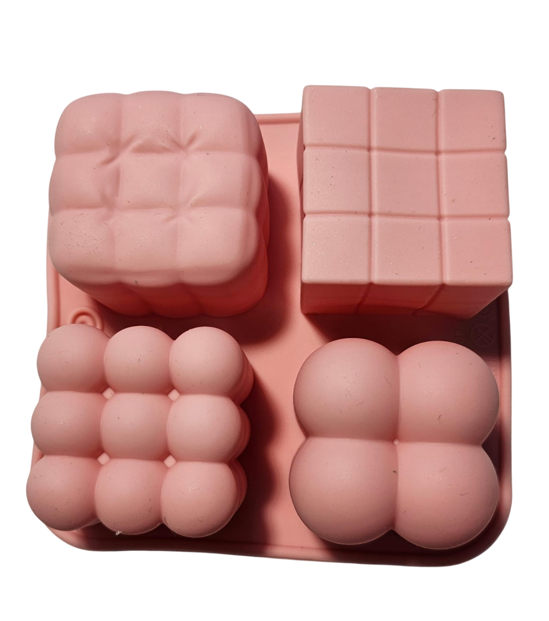 Molde cubo 4 cavidades