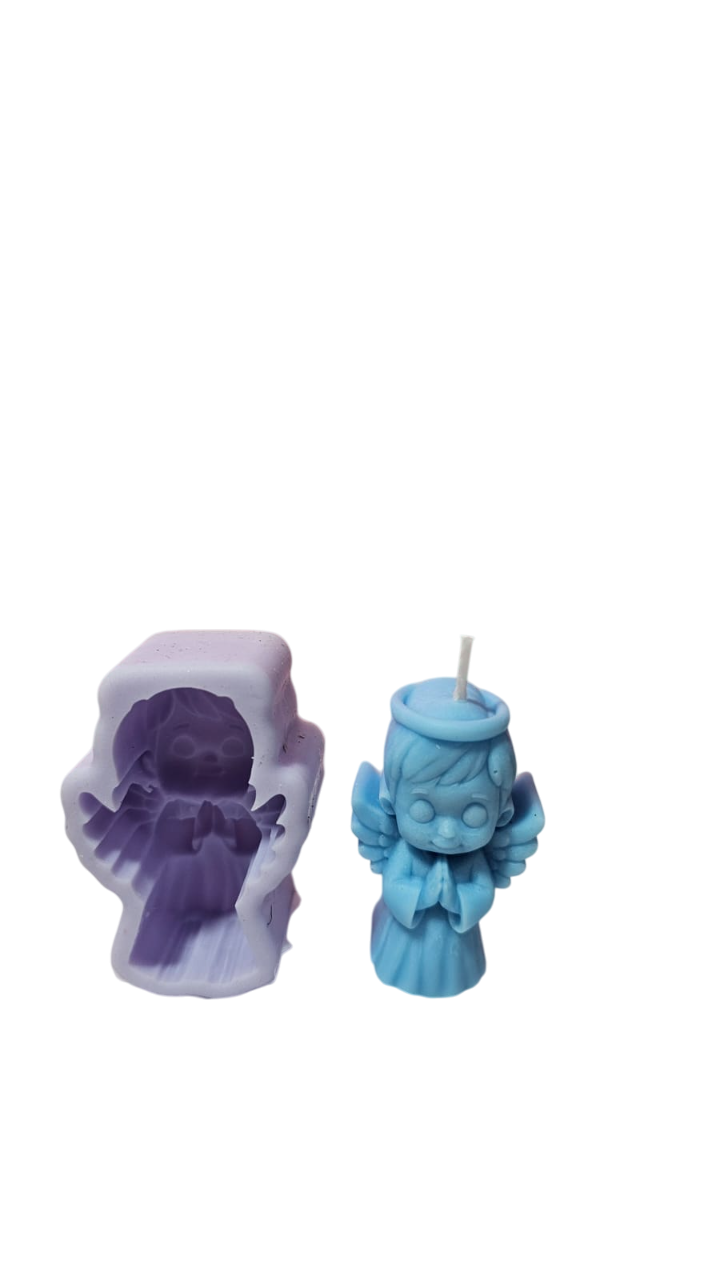 Molde angel niño y niña