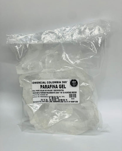 Parafina en gel