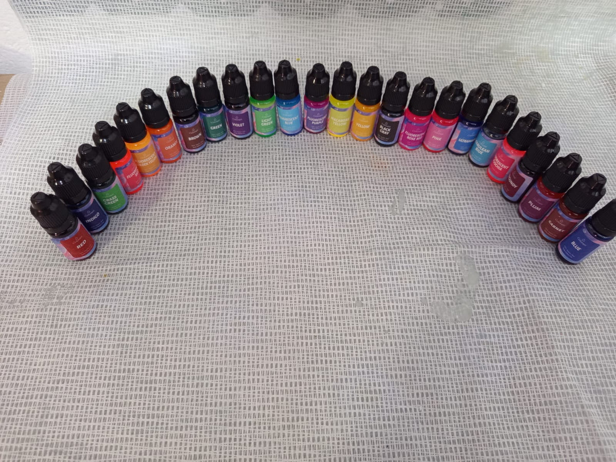 Caja de 24 colorantes líquidos