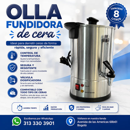 Olla Fundidora de Cera