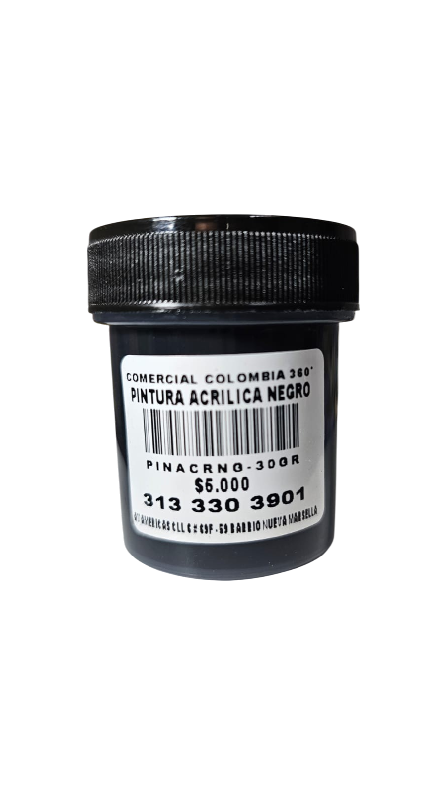 Vinilo Acrílico Negro