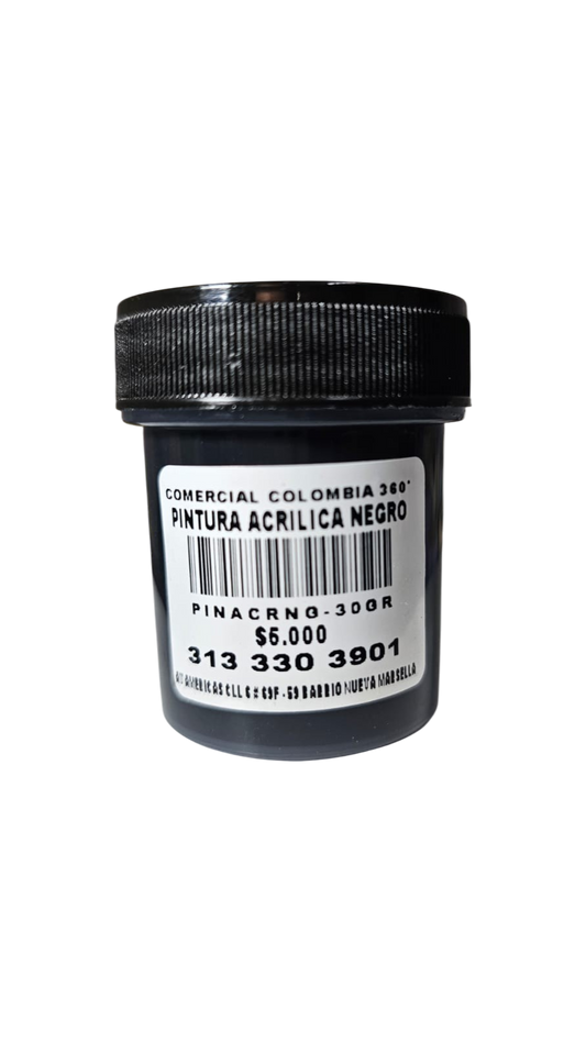 Vinilo Acrílico Negro