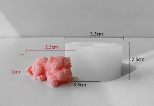 Perro acostado J-1099