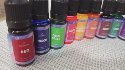 Caja de 24 colorantes líquidos