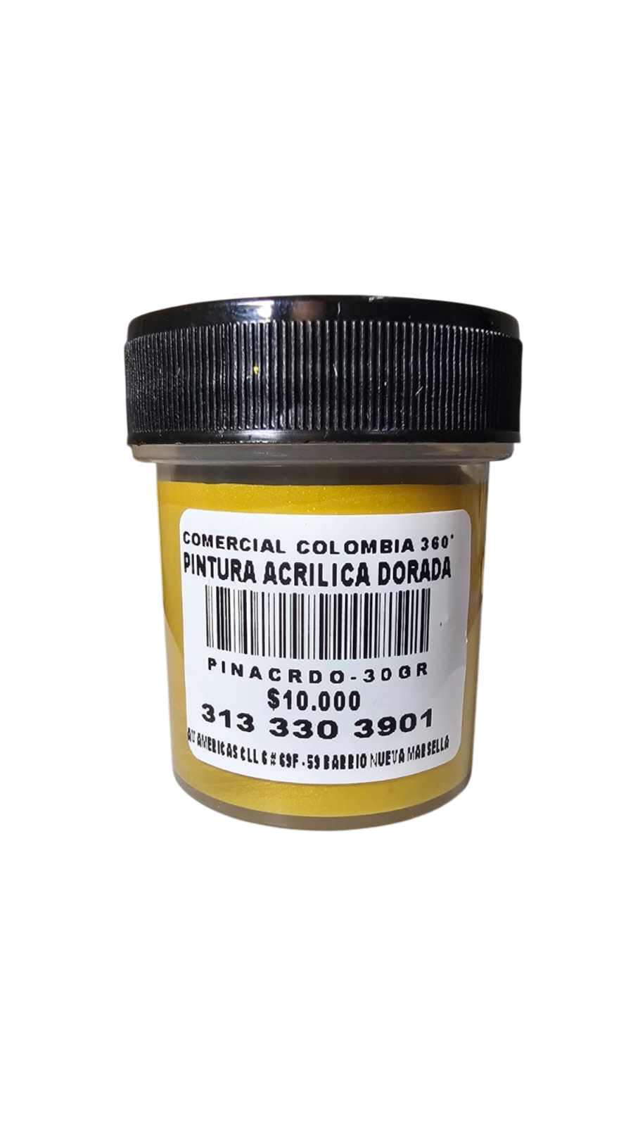 Vinilo Acrílico Dorado