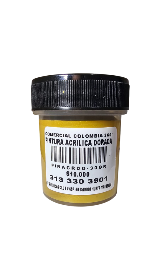 Vinilo Acrílico Dorado